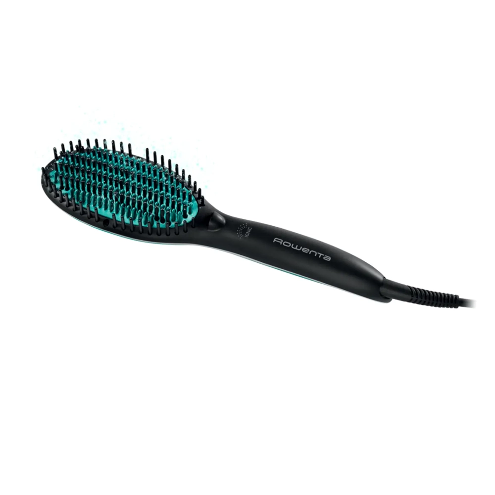 Rowenta Power Straight Brosse lissante spéciale pour Cheveux très bouclés
