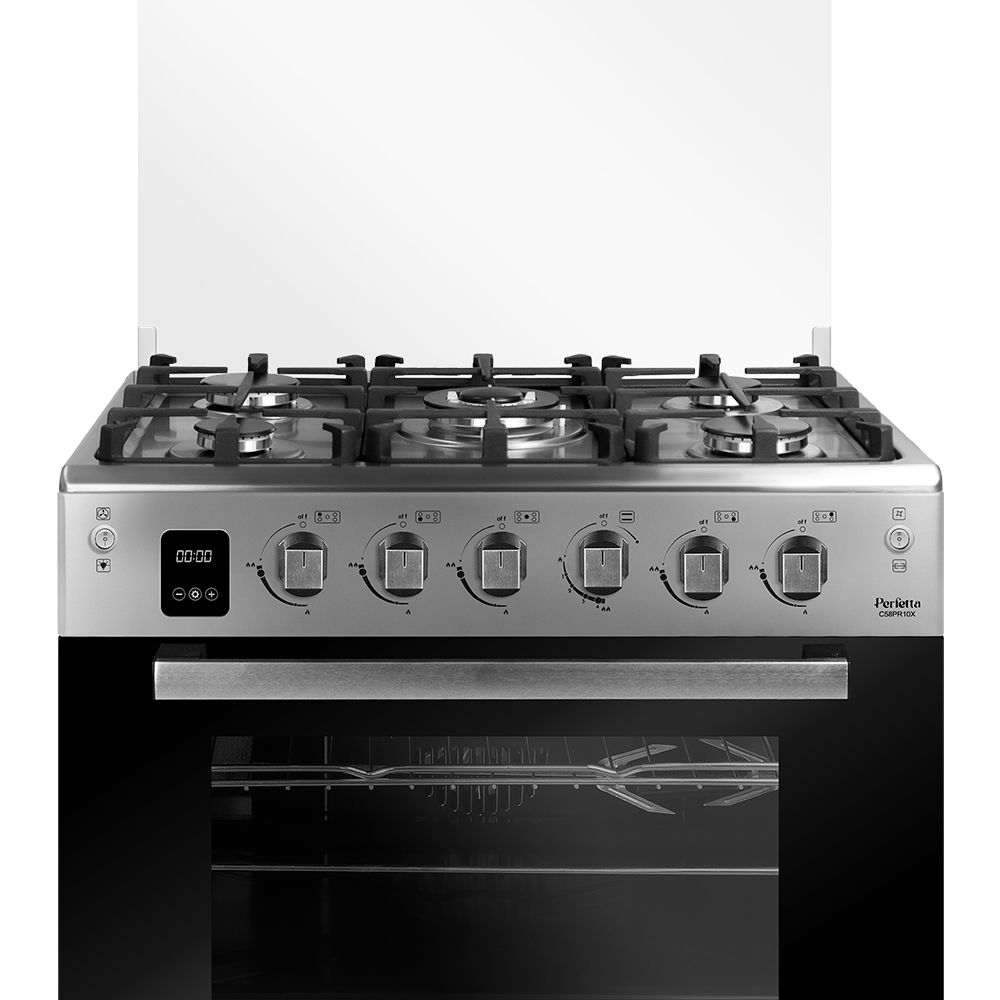 Cuisinière 5 feux Semi-professionnelle Perfetta |C58PR10X|